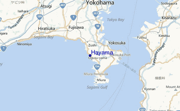  Just south of Yokohama, you’ll find the city of Hayama in Kanagawa Prefecture  